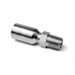 1 Pc Parker 10156-6-6 Rigid Straight 56 Series Crimp Fitting - 3/8in. M Npt. Fixed Price $17.47.