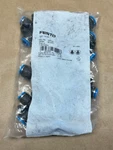 Bag Of 10 Festo Qst-12-10 153137 Push-in T-connector. Fixed Price $45.00.