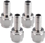 2 Pair Hose Swivel Nut Barb, 3/16'' & 5/16'', And Silver. Fixed Price $14.88.