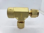 Swagelok/holland B-400-3-4tft Brass Female Run Tee 1/4" Od Tube Fnpt, Nnb. Fixed Price $12.96.