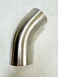 Sanitube Lsks4p-2.5 2-1/2" Polished 45-deg Elbow 304 Stainless Sanitary Fitting. Fixed Price $35.97.