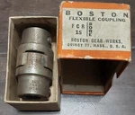 Boston Flexible Coupling Fcr 15 Bore Gear Works Size In Pictures. Fixed Price $25.00.