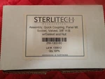 Sterlitech Quick Coupling Panel Mt. - Socket, Valved 3/8" H.b. W/gasket & Nut. Fixed Price $23.00.