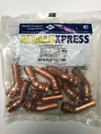 Apolloxpress 1/2" Copper 45 Degree Street Elbow 2-1/2"l 806-2 10075054 Lot Of 10. Fixed Price $14.50.