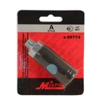Milton S99774 A Style Push Button Male Coupler 1/4" Mnpt A-style Safety. Fixed Price $14.95.