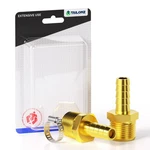 Brass Hose Barb Fitting 3/8 Inch To 1/2 Male Npt .... Fixed Price $11.74.