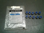 Smc Push In Fitting 6mm Tube Od X 1/4" Port Fitting, Kqh06-u02 Ss (ms-331). Fixed Price $39.95.