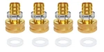 Youho Garden Hose 1/2 4pcs Female Thread, 3/4ght(f) To Barb. Fixed Price $18.99.