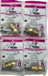4- Sharkbite U115lfz 1/2" X 3/4" Mnpt Push-to-fit Male Adapter Brass Fitting Pex. Fixed Price $17.09.