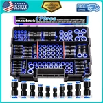 Mxuteuk 170pcs Quick Connect Air Hose Fittings Push To 1/8-1/2in 4-12mm. Fixed Price $51.29.