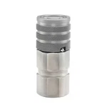 Parker Fem-501-8fo Hydraulic Quick Coupler, Steel Body, Ball Lock, 3/4"-16. Fixed Price $82.29.