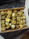 Parker 6-6 Hbz-b Brass Straight Compression Fitting 3/8 In Female-to-female. Fixed Price $10.00.