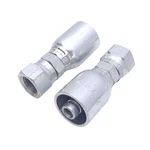 Lot Of 2 Gates 6glx-6fjx 710700285 Crimp Hose Fittings, 3/8 Jic 37 , -6. Fixed Price $33.00.