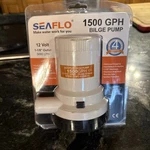 Sea Flo 1500 Gph Bilge Pump, Marine, Boat Pump. Fixed Price $49.95.