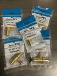 Lot Of 5 Apollo Pex Reducing Tee 3/4" X 3/4 1/2 Barb Fitting 267-317. Fixed Price $19.95.