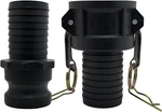 Camlock Fittings 2 Inch Type C & E Polypropylene Cam And Groove Hose Fitting Kit. Fixed Price $25.17.