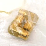 Brass 1/8" Npt Male Elbow Fittings 90 Degree Nptf Msc Industrial 2 Pack. Fixed Price $14.99.