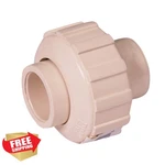 Midline Valve 3/4" Cpvc Union Coupling Solvent Pipe Fitting Tan. Fixed Price $20.00.