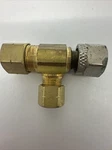Watts Pba-664 Brass Compression Adapt-a-valve 3/8 X 1/4 Tee Fitting. Fixed Price $12.74.