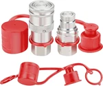 3/8 Npt Flat Face Hydraulic Quick Connect Coupler With Dust Cap. Fixed Price $39.77.