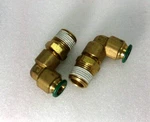 (2 Pcs) Parker W169pl-8-8 Male Elbow Brass 1/2" Tube X Npt. Fixed Price $23.88.