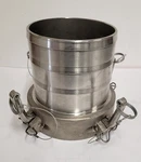 Pt Coupling 8" Stainless Steel Cam And Groove Coupler.. Fixed Price $289.99.