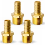 Maacflow Brass 1/2" Male Npt To Hose Id Barb Barbed Fittin.... Fixed Price $25.39.