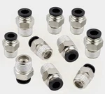 10 Pieces Pneumatic 1/4" Tube X 3/8" Npt Male Connector Push To Connect Fitting. Fixed Price $25.49.