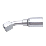 Danfoss 06906e-686 Crimp Hose Fitting, 45 Elbow, 5/16" Jic 37 Female Swivel, -6. Fixed Price $30.00.