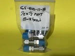 Lot Of 7 Swagelok Ss-810-11-8 Bulk Head Connector 1/2" Tube X Mpt No Box. Fixed Price $169.00.