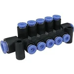 1pc Smc Corporation Km13-06-08-3 3 Outlet Ports Pbt Pneumatic Manifold Tube. Fixed Price $26.18.
