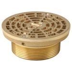 Smith Light Commercial 201-t03 Floor Drain Strainer,3in Mip,4-3/4in Dia 11u245. Fixed Price $53.40.