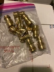 Bag Of 10 Viega Propress 1/2" X Zero Lead Bronze Female Adapter #79300. Fixed Price $53.30.