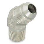 Parker 12 Vtx-s Triple-lok 3/4" 37 Flare X Npt 45 Male Elbow Fitting. Fixed Price $9.95.