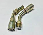 (2) Weatherhead 08e-b48 1/2" Hose X Inverted Male Swivel 45 Deg Tube Elbow. Fixed Price $24.99.