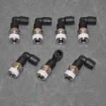 (7) Legris Elbow Fitting Adapter 3129 56 14, 1/4" Push To Connect X Npt. Fixed Price $34.95.
