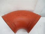 Gruvlok 7050, 8" Grooved End Pipe Elbow 90. Fixed Price $250.00.