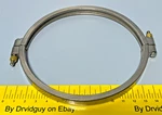 Bvv Hpc1200 12" High Pressure Clamp W/ 5/8" Brass Nut; Stainless Steel. Fixed Price $129.99.