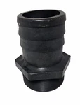 Hose Barb Hb400, 4" Mpt By Barb, Black Poly, Norwesco/banjo King Nipple. Fixed Price $34.99.