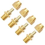 Pronese 2pcs Premium Solid Brass Pneumatics Reusable Rubber Hose-end Repair. Fixed Price $17.32.