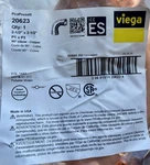 Viega 20623 2-1/2 Propress 90 Elbow Copper New Sealed. Fixed Price $99.99.