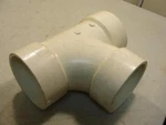 204830 New-no Box; Nibco 401-030 Pvc Tee; 3" Nominal Size. Fixed Price $22.80.