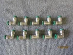 (10) Parker 1/4" Prestolok 90 Push To Connect Elbow. Fixed Price $62.99.