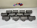 Anvil Usa 1" X Malleable Iron Low Pressure Straight Tee - Lot Of 12. Fixed Price $69.99.