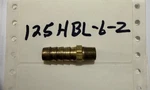 Parker Oem 125hbl-6-2 Brass Hose Barb Fitting 1/8" Npt. Fixed Price $13.95.