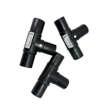 Gf Pe4710 Plus Tee Sdr11 2in Pipe Fitting Astm D2513 Black Usa 360000514 Lot 3. Fixed Price $119.99.