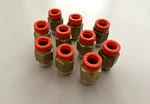 Smc Kq2h11-35as 1/4" Npt X 3/8" Straight, Bigger Model, Lot Of 10. Fixed Price $40.00.