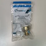 Sharkbite Uip134 3/4" Pvc X Mnpt Male Adapter. New And Sealed. Fixed Price $13.49.
