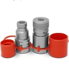 Summit Hydraulics 1/2" Skid Steer Bobc Flatface Hydraulic Quick Connect Couplers. Fixed Price $40.00.