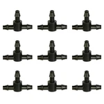 Cozyou 50 Pcs Drip Irrigation Universal Connector 1/4 Inch Barbed Tee Tubing. Fixed Price $10.25.